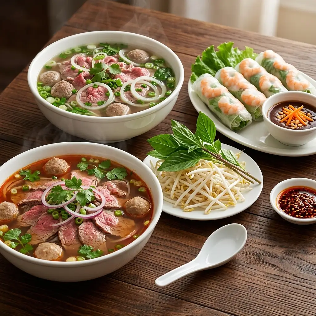 Phuong Nam Restaurant signature Vietnamese dishes in Winnipeg
